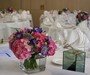 Summer Posy arrangements in the Amber Suite, The Grove, Chandlers Cross, Herts